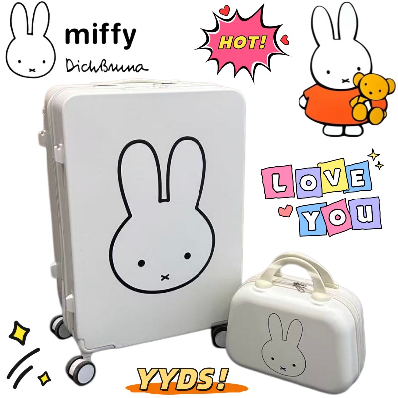 Luggage Cover Protector - Neuer Miffy Kreativer Hochwertiger Trolley-Koffer Cartoon-Animation