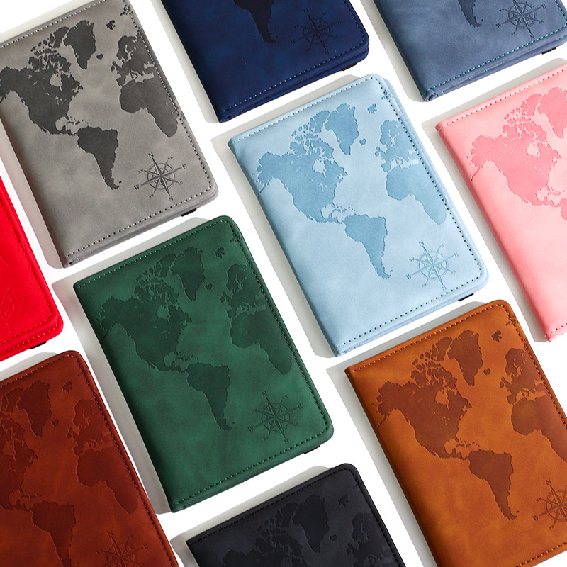 Travel Accessories India - Neue Karte Gedruckt Reisepass Leder Reisepass