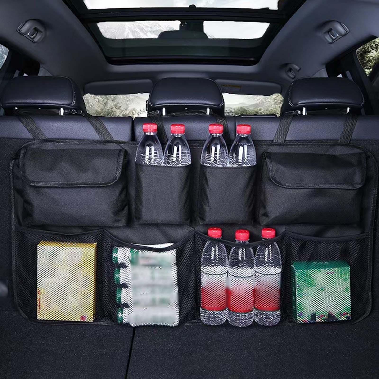 Travel Accessories Wallet - Auto-Rücksitz-Organizer Multifunktionales Auto-Zubehör Rücksitz-Aufbewahrungstasche für SUV