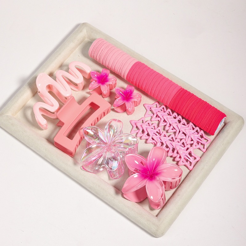 76-teiliges Dopamin-Blumen-Haa – Travel Accessories Aesthetic Bewertung und Preis