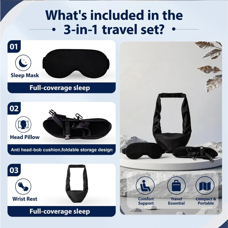 3-in-1-Set zur Unterstützung b – Travel Accessories Long Flight Bewertung und Preis