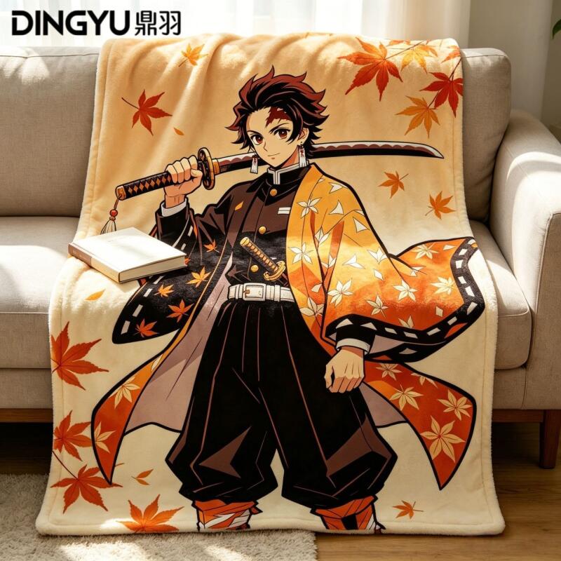 Anime Demon Slayer Flanell-Dec – Travel Accessories As Gifts Bewertung und Preis
