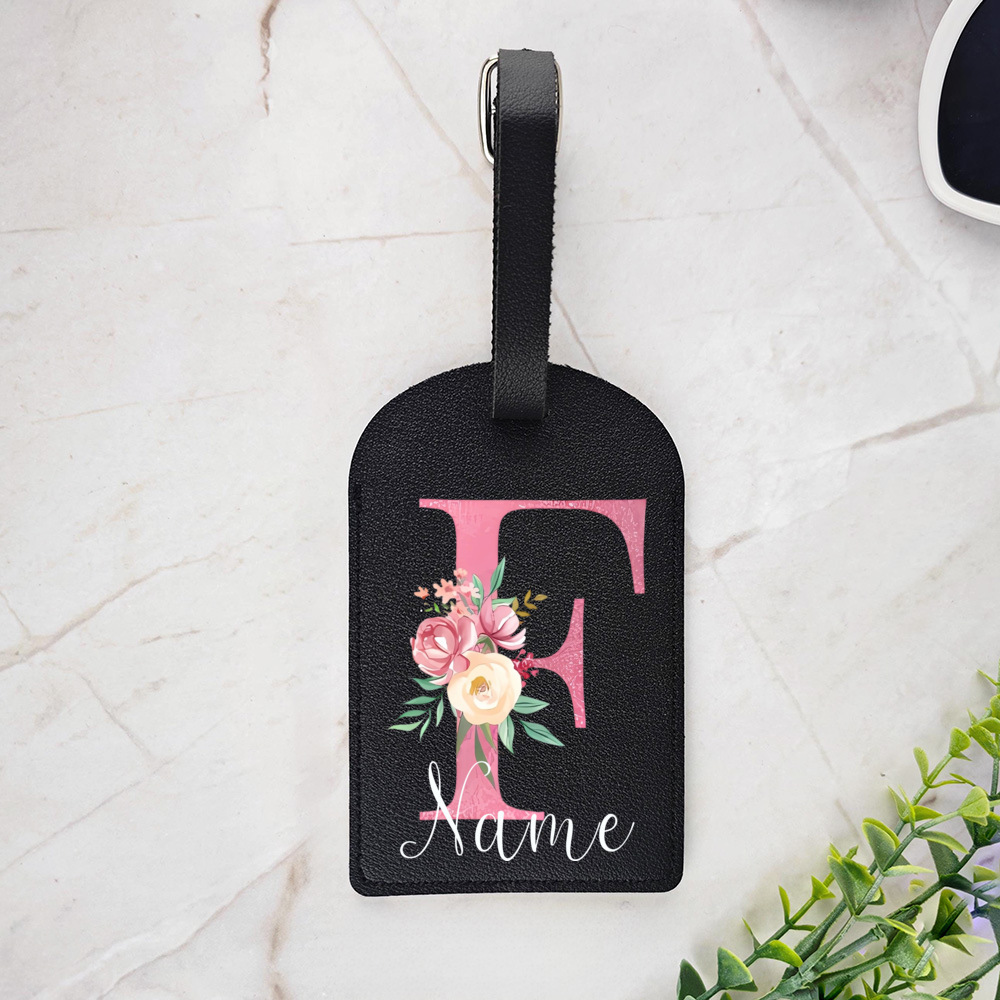 Personalisierter Rosa Initiale – Travel Accessories As Gifts Bewertung und Preis