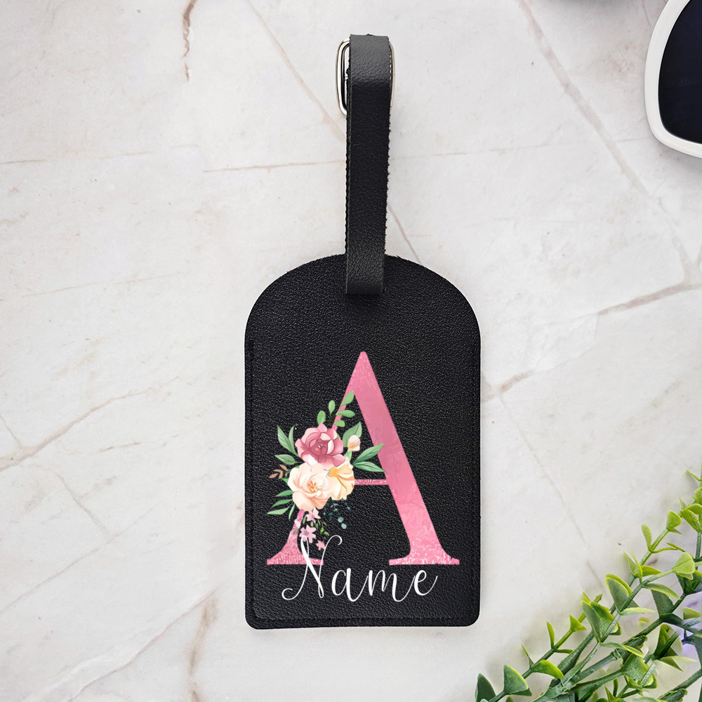 Personalisierter Rosa Initiale – Travel Accessories As Gifts Bewertung und Preis