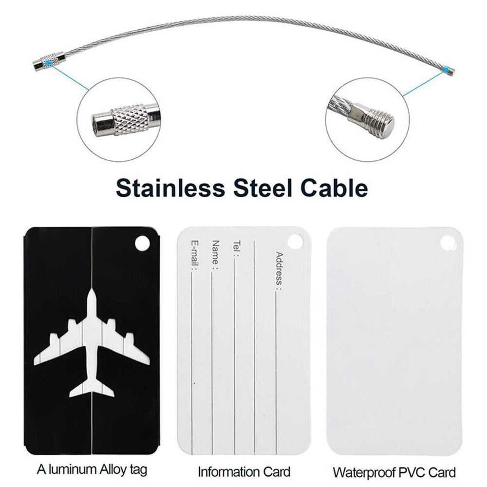 Aluminium Reisegepäck anhänger – Travel Accessories India Bewertung und Preis